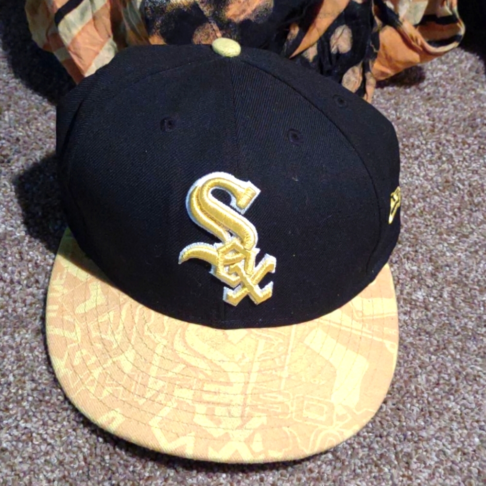 HAT Chicago Sox Yellow Black